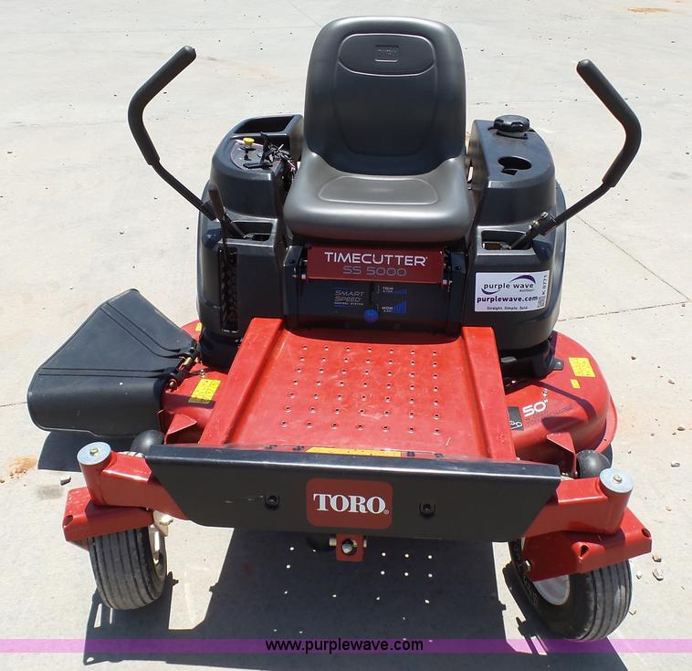 image for item K8771 2014 Toro Timecutter SS5000 lawn mower