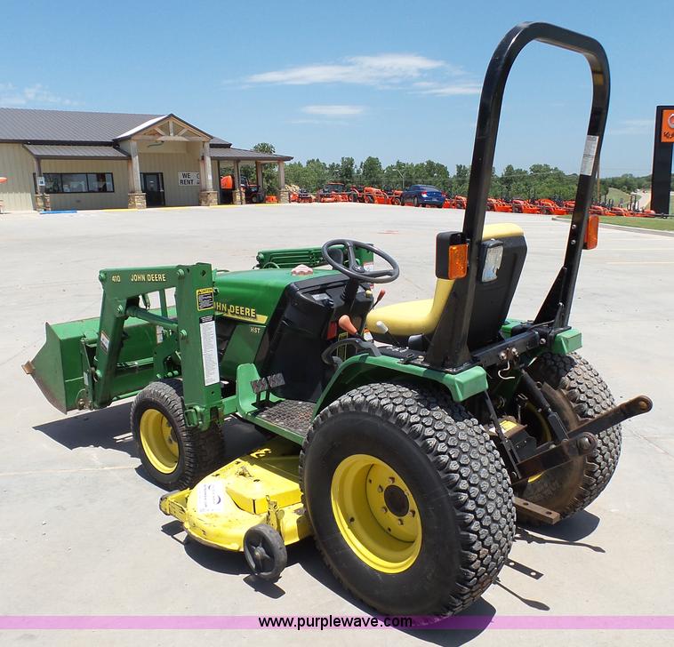 image for item K8772 1998 John Deere 4100 MFWD tractor