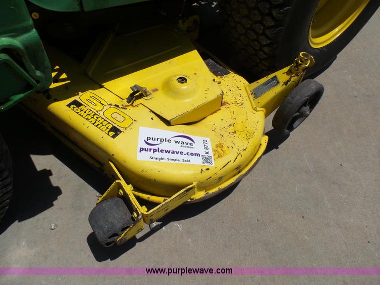 image for item K8772 1998 John Deere 4100 MFWD tractor