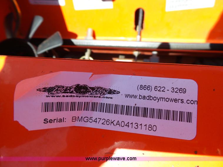 image for item K8773 2013 Bad Boy MZ Magnum 5400 ZTR lawn mower