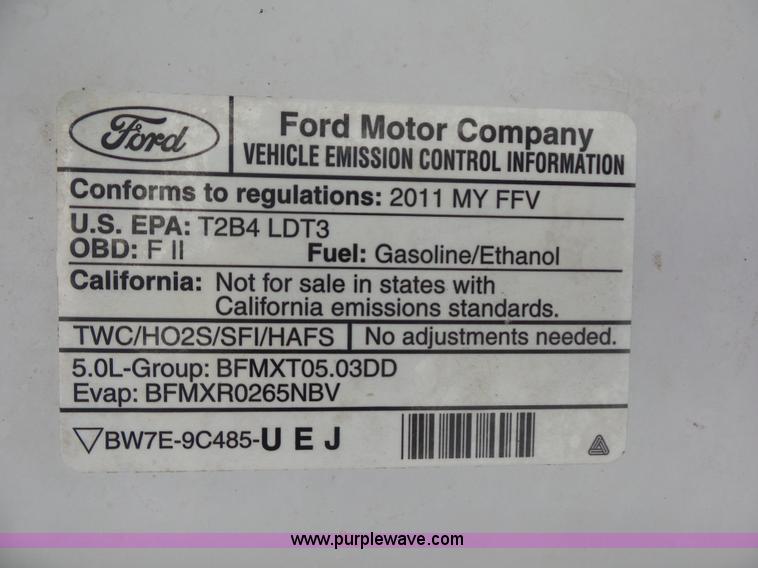 image for item L2881 2011 Ford F150 SuperCab pickup truck