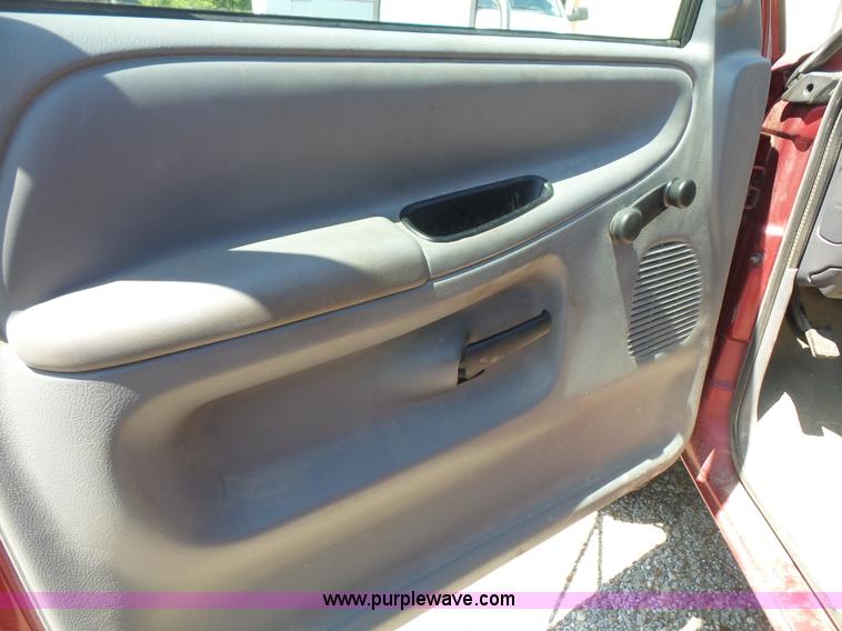 image for item L4838 1999 Dodge Ram 3500 flatbed pickup truck