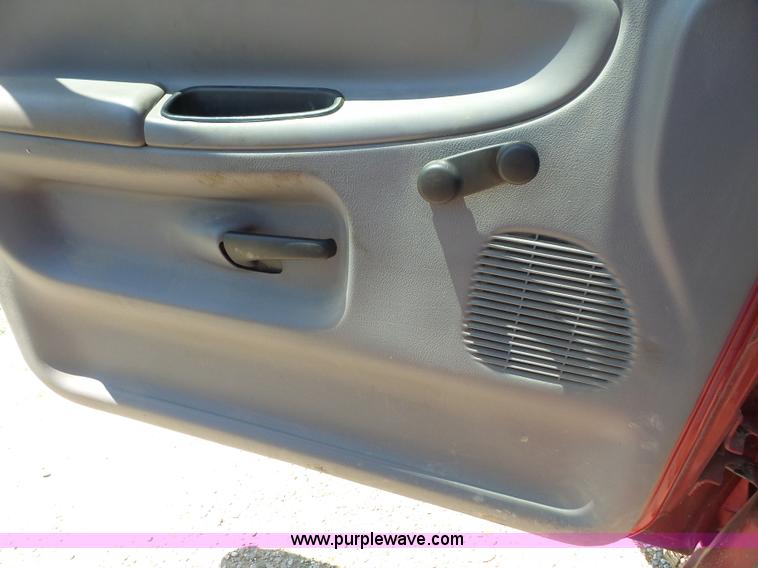 image for item L4838 1999 Dodge Ram 3500 flatbed pickup truck