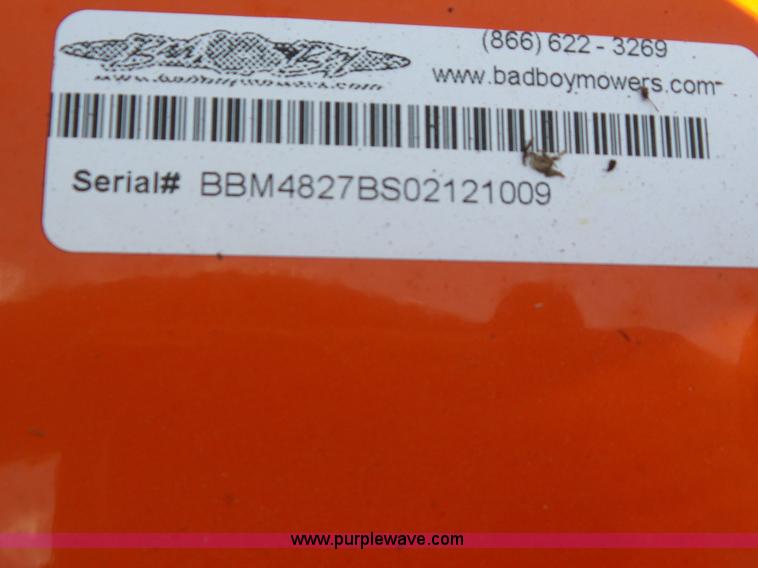 image for item L6784 2012 Bad Boy MZ48 ZTR lawn mower