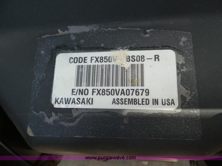 image for item L6786 2009 Hustler Super Z 60 XR-7 lawn mower