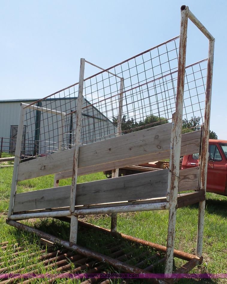 Livestock loading ramp in Riley, KS Item BG9404 sold Purple Wave