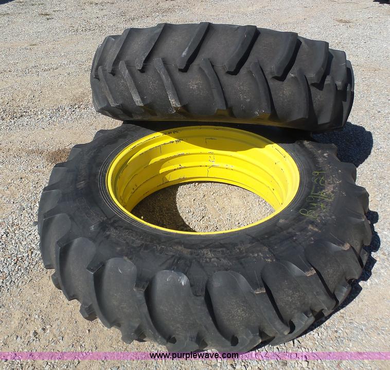 image for item BY9529 (2) Powermark 200 18.4-38 tires and wheels