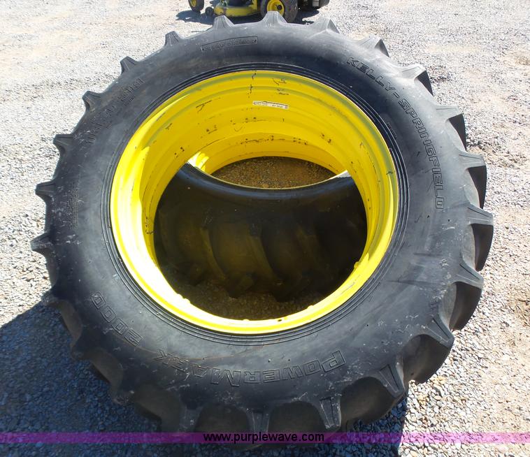 image for item BY9529 (2) Powermark 200 18.4-38 tires and wheels