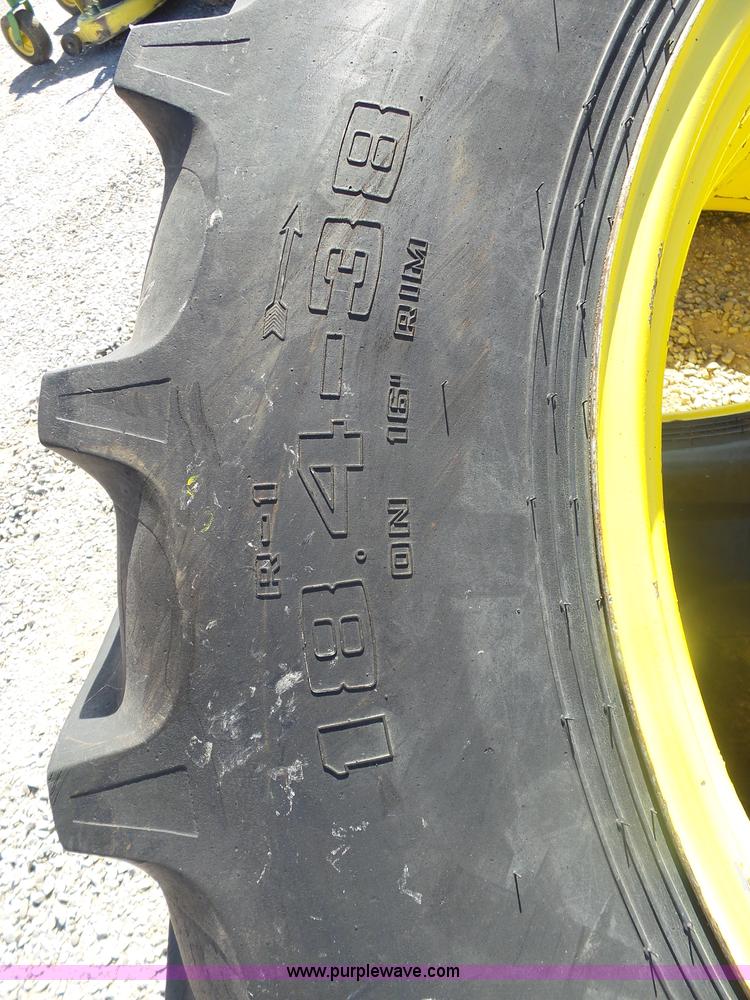 image for item BY9529 (2) Powermark 200 18.4-38 tires and wheels