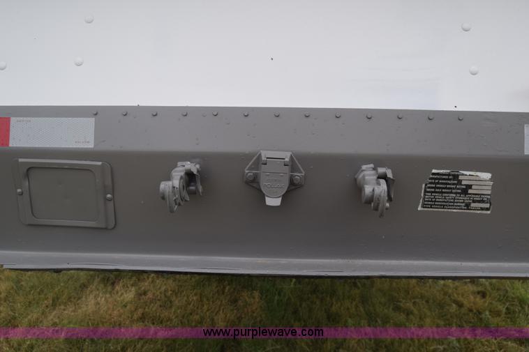 image for item CB9171 1988 Doonan double hopper grain trailer