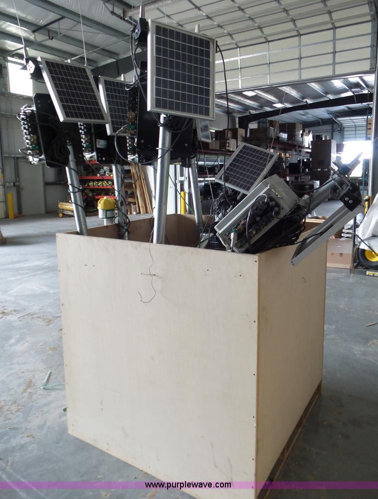 image for item CC9902 (12) John Deere Field Connect moisture sensing probes and solar powered gateways