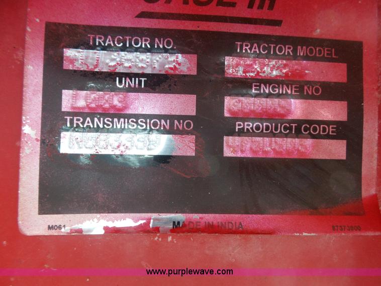 image for item J6025 Case 75A MFWD tractor