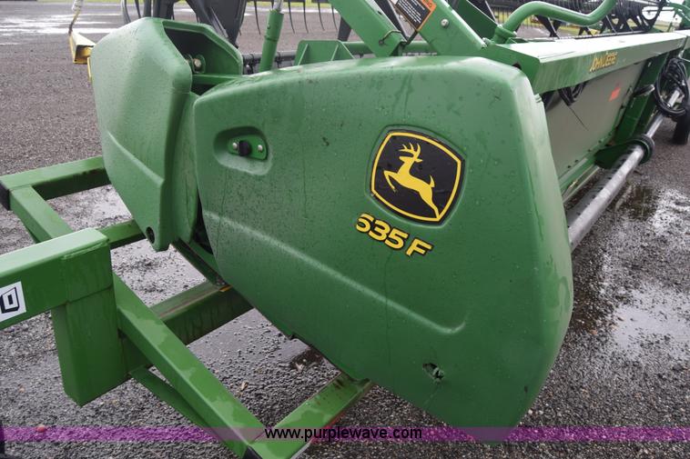 image for item K2989 2008 John Deere 635F head