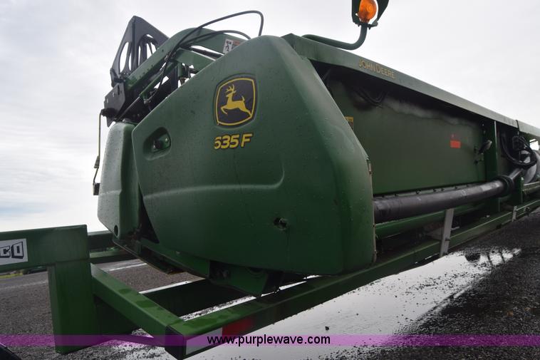 image for item K2989 2008 John Deere 635F head
