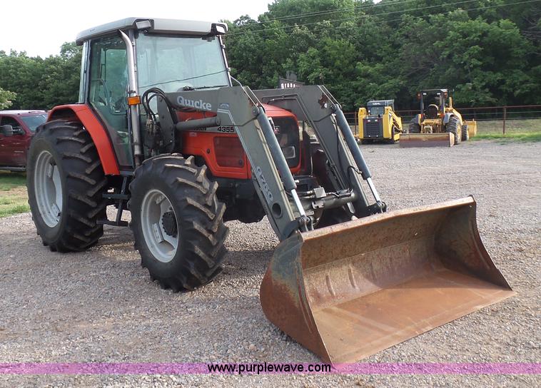 image for item K7094 Massey-Ferguson 4355 MFWD tractor