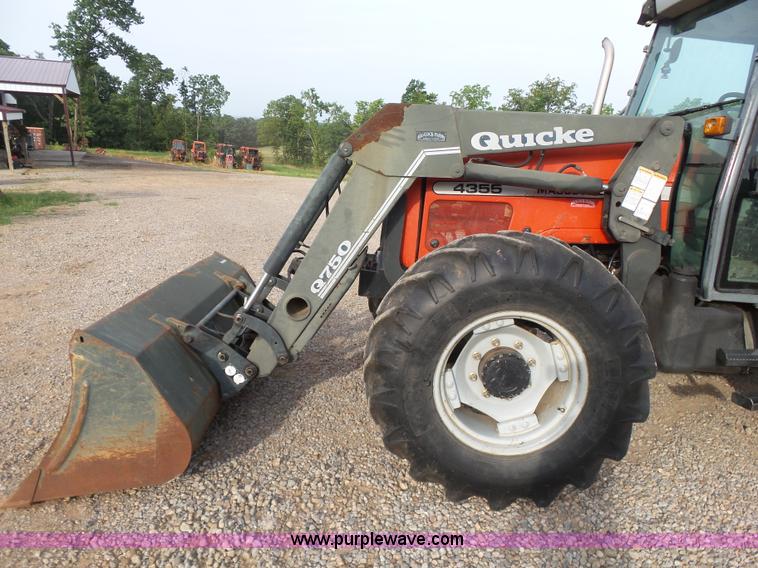 image for item K7094 Massey-Ferguson 4355 MFWD tractor