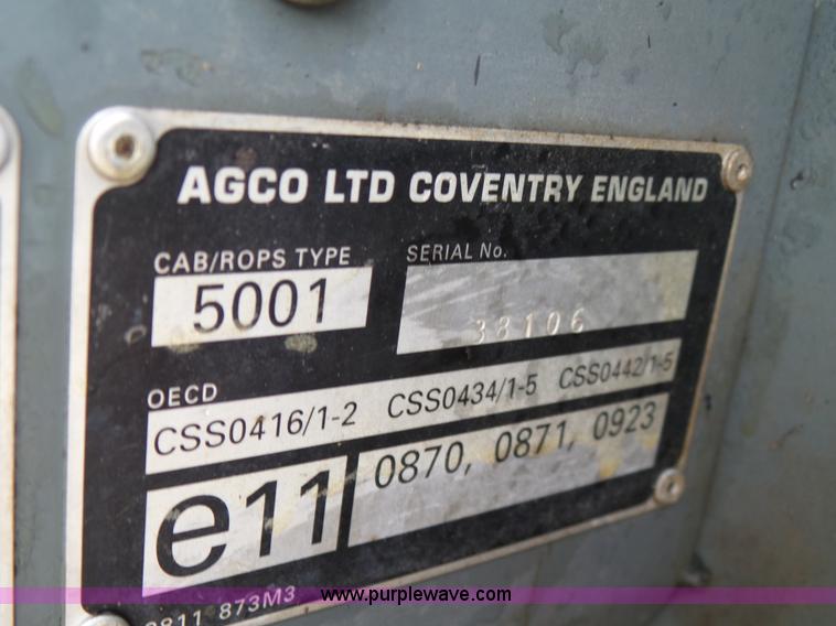 image for item K7094 Massey-Ferguson 4355 MFWD tractor