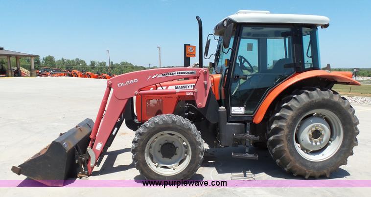 image for item K8766 2008 Massey-Ferguson 583 MFWD tractor