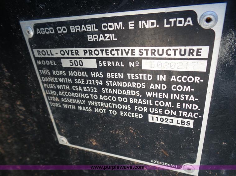 image for item K8766 2008 Massey-Ferguson 583 MFWD tractor