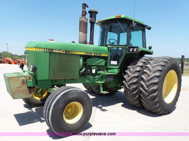 image for item K8767 1980 John Deere 4840 tractor
