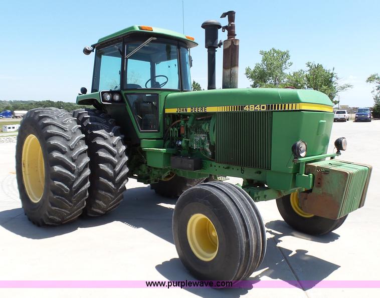 image for item K8767 1980 John Deere 4840 tractor