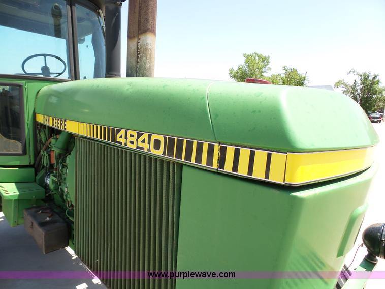 image for item K8767 1980 John Deere 4840 tractor