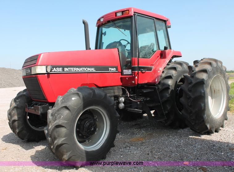 image for item K8775 1989 Case IH 7140 MFWD tractor