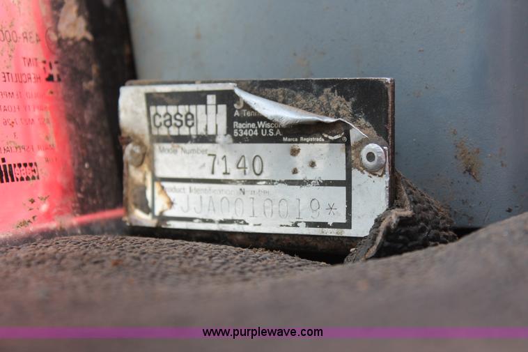 image for item K8775 1989 Case IH 7140 MFWD tractor