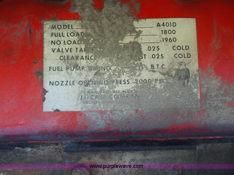 image for item L4942 1966 Case 930 tractor