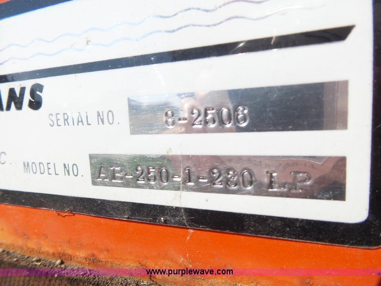 image for item L6025 Farm Fan AB250 grain dryer