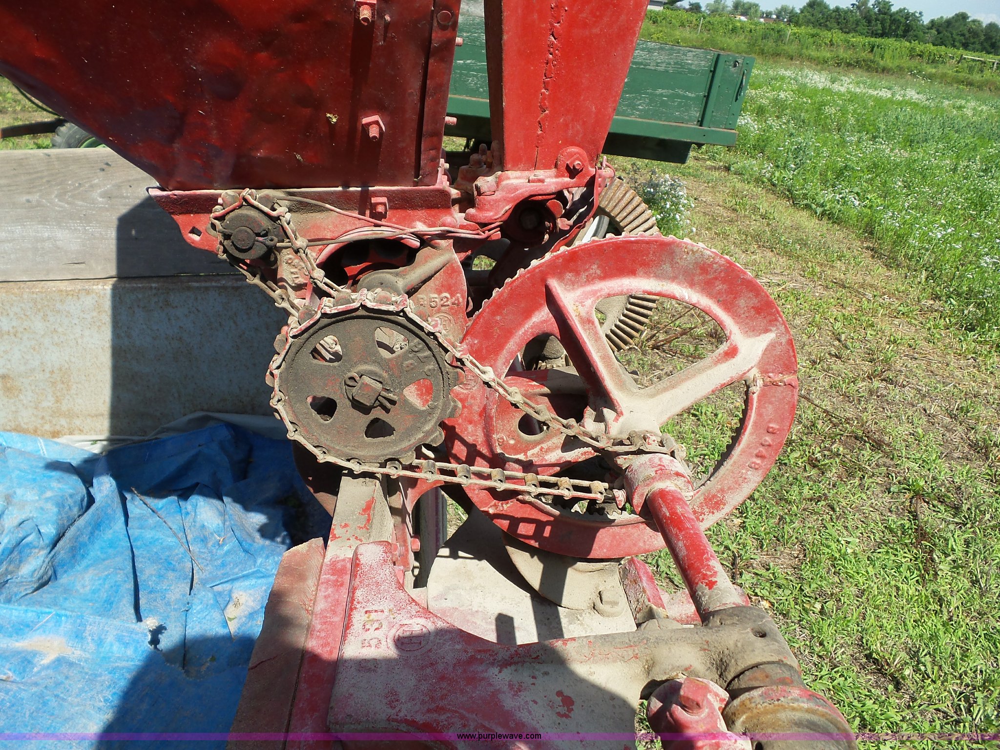 McCormick seed spreader in Oskaloosa, IA Item BZ9769 sold Purple Wave