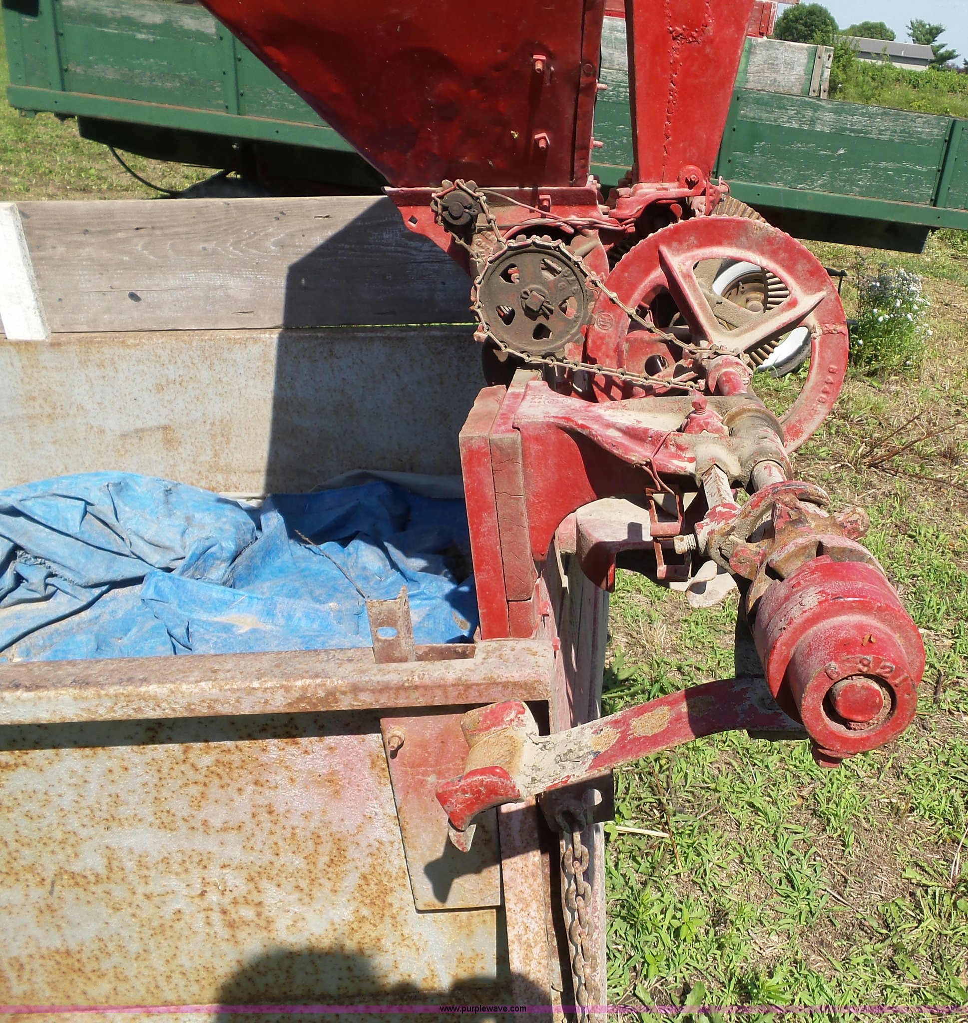 McCormick seed spreader in Oskaloosa, IA Item BZ9769 sold Purple Wave