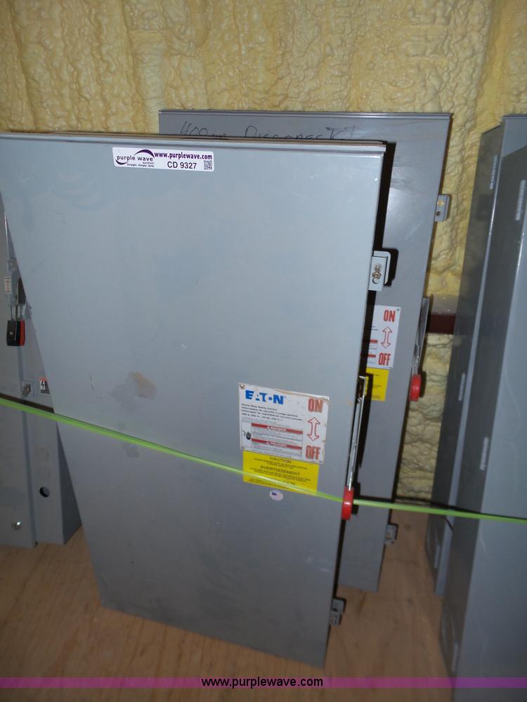 image for item CD9327 (4) electrical disconnect boxes