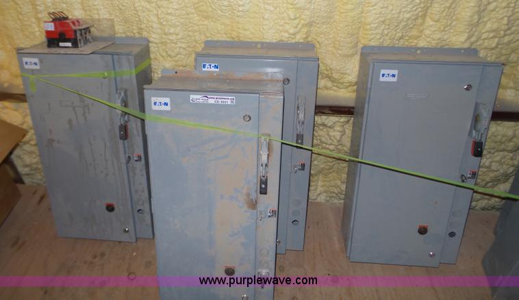 image for item CD9331 (4) electrical disconnect boxes