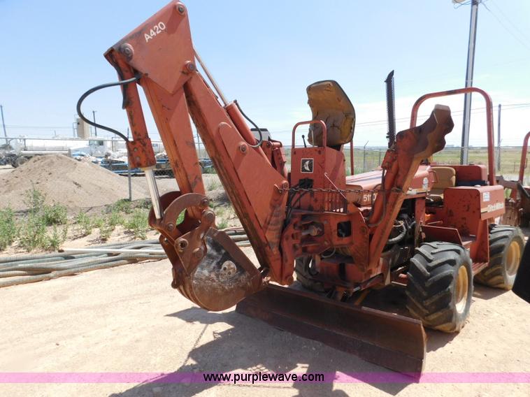 image for item L5920 1995 Ditch Witch 5110 trencher