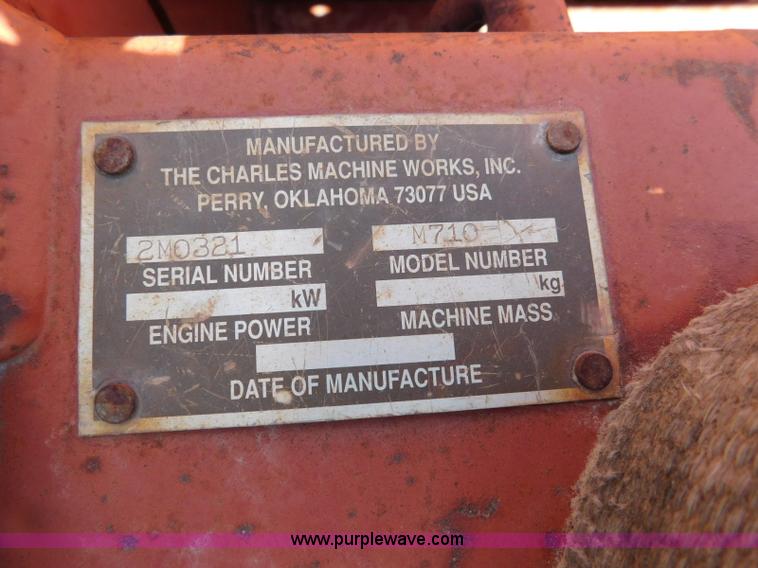 image for item L5920 1995 Ditch Witch 5110 trencher