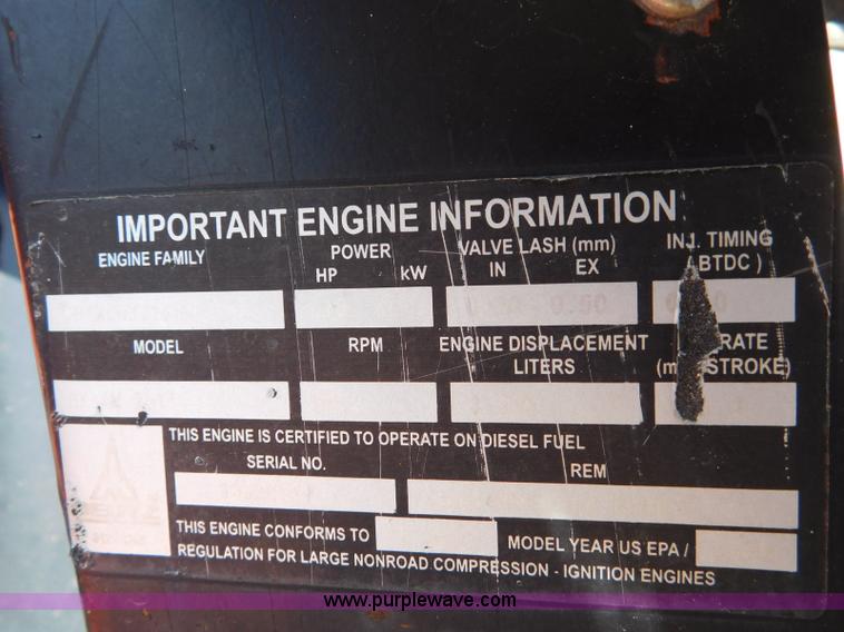 image for item L5925 2007 Ditch Witch ZRT65 trencher