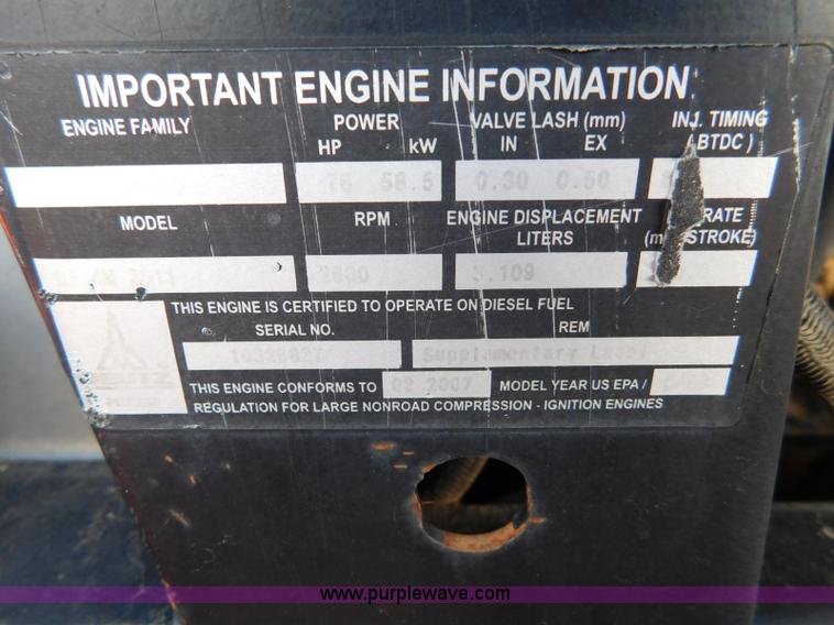 image for item L5925 2007 Ditch Witch ZRT65 trencher