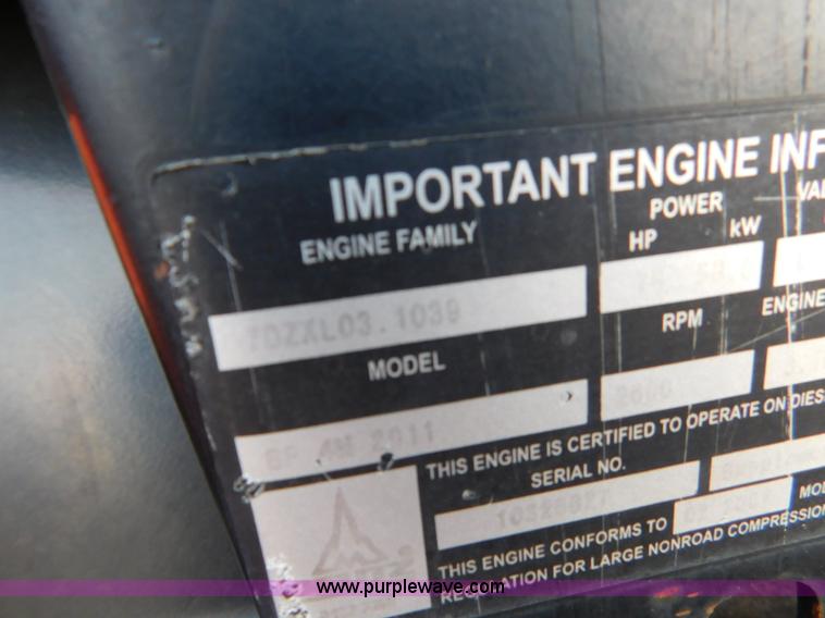 image for item L5925 2007 Ditch Witch ZRT65 trencher