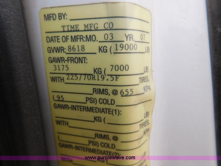 image for item L5931 2007 Ford F550 bucket truck