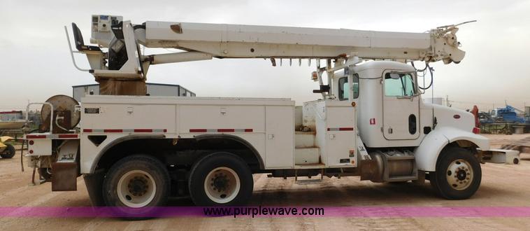 image for item L5932 2001 Peterbilt 330 digger derrick truck