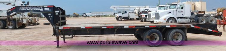 image for item L5933 2006 Parker Performance equipment trailer