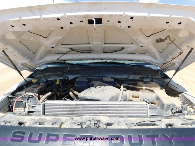 image for item L5938 2013 Ford F350 Super Duty SuperCab service truck with crane