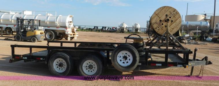 image for item L5939 2012 Big Tex Utility reel trailer