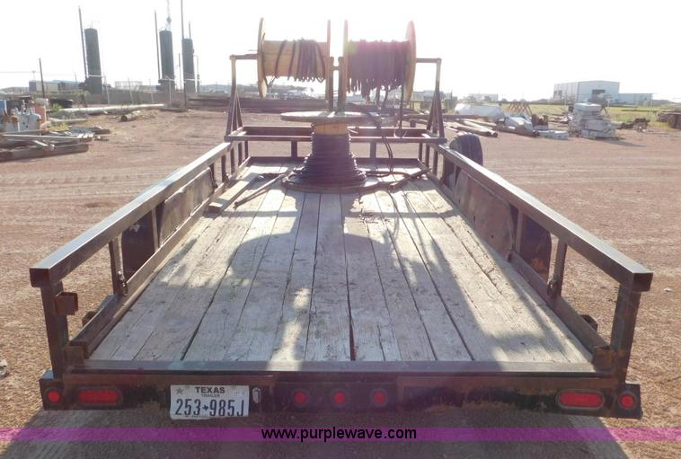 image for item L5939 2012 Big Tex Utility reel trailer