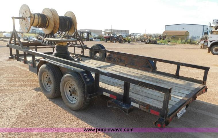 image for item L5939 2012 Big Tex Utility reel trailer