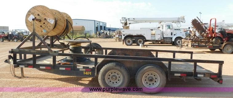 image for item L5939 2012 Big Tex Utility reel trailer