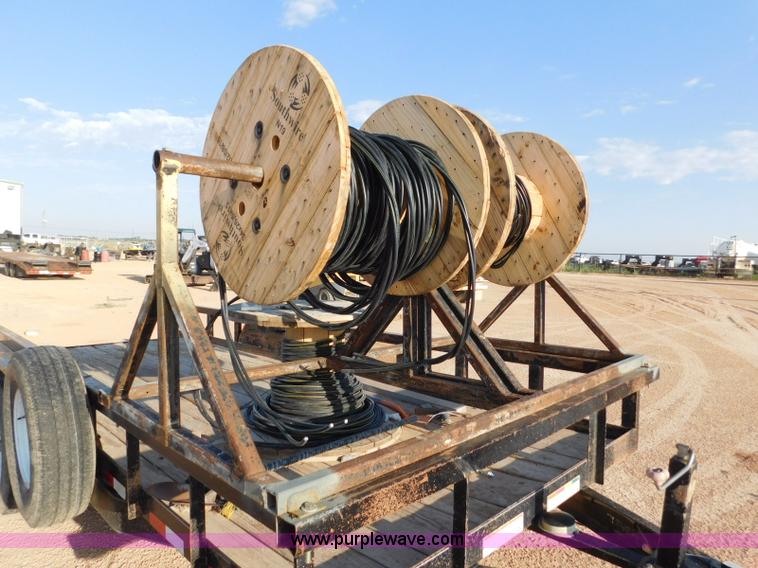 image for item L5939 2012 Big Tex Utility reel trailer