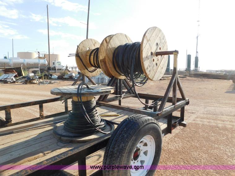 image for item L5939 2012 Big Tex Utility reel trailer