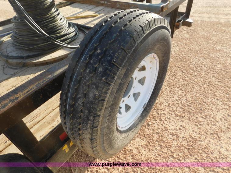 image for item L5939 2012 Big Tex Utility reel trailer